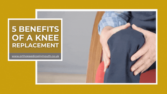 What are the benefits of a knee replacement?