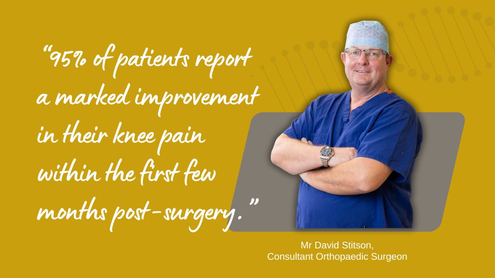 What is the Success Rate for Knee Replacement Surgery? | David Stitson Orthopaedic Surgeon | Plymouth