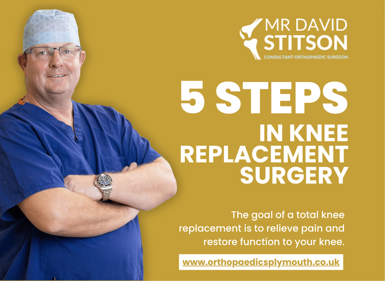 Knee replacement surgery can be a transformative experience for those suffering from chronic knee pain. Our latest infographic breaks down the process into five clear steps, providing valuable insights into what to expect before, during, and after the procedure.