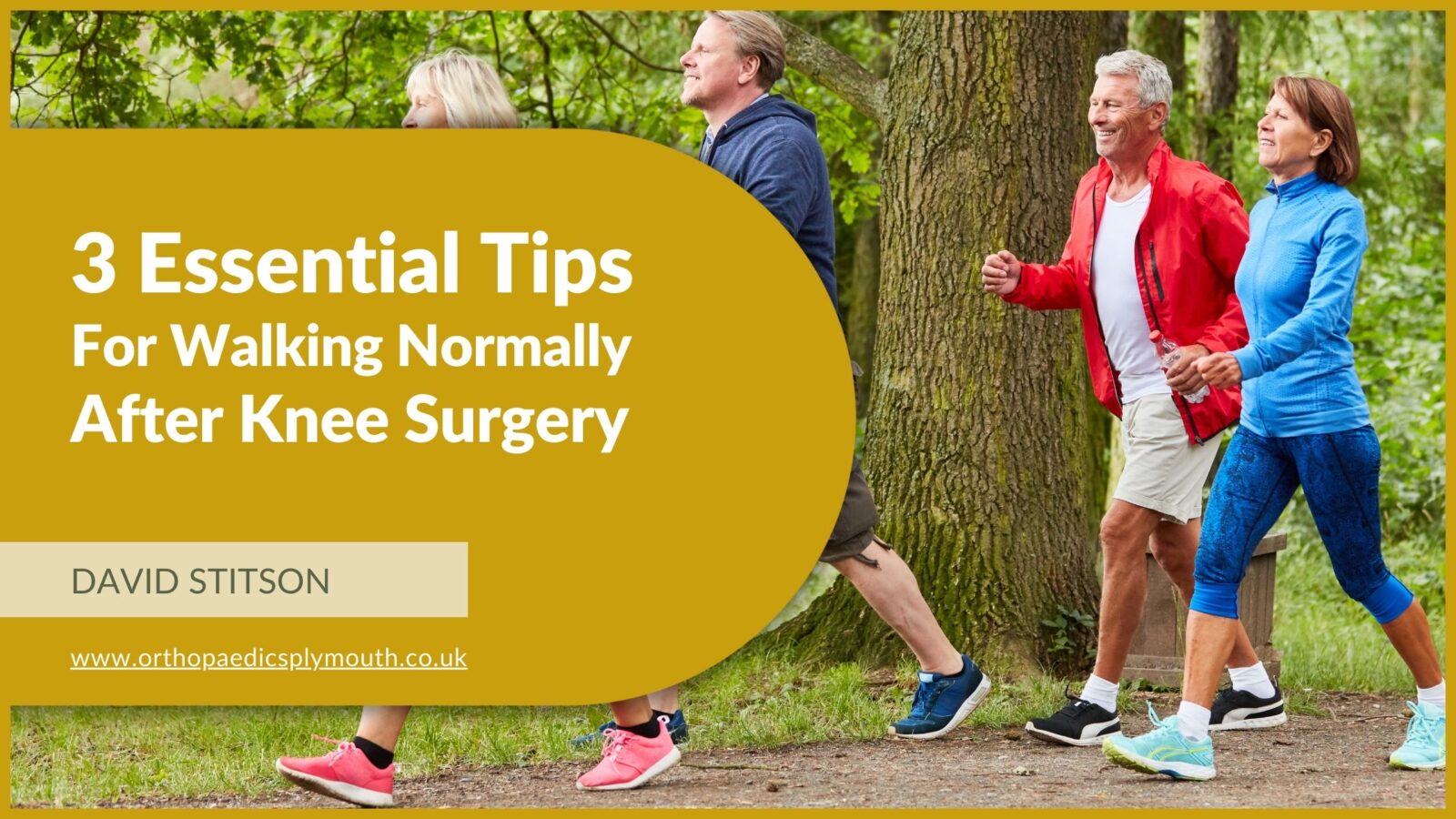 3 Essential Tips For Walking Normally After Knee Surgery