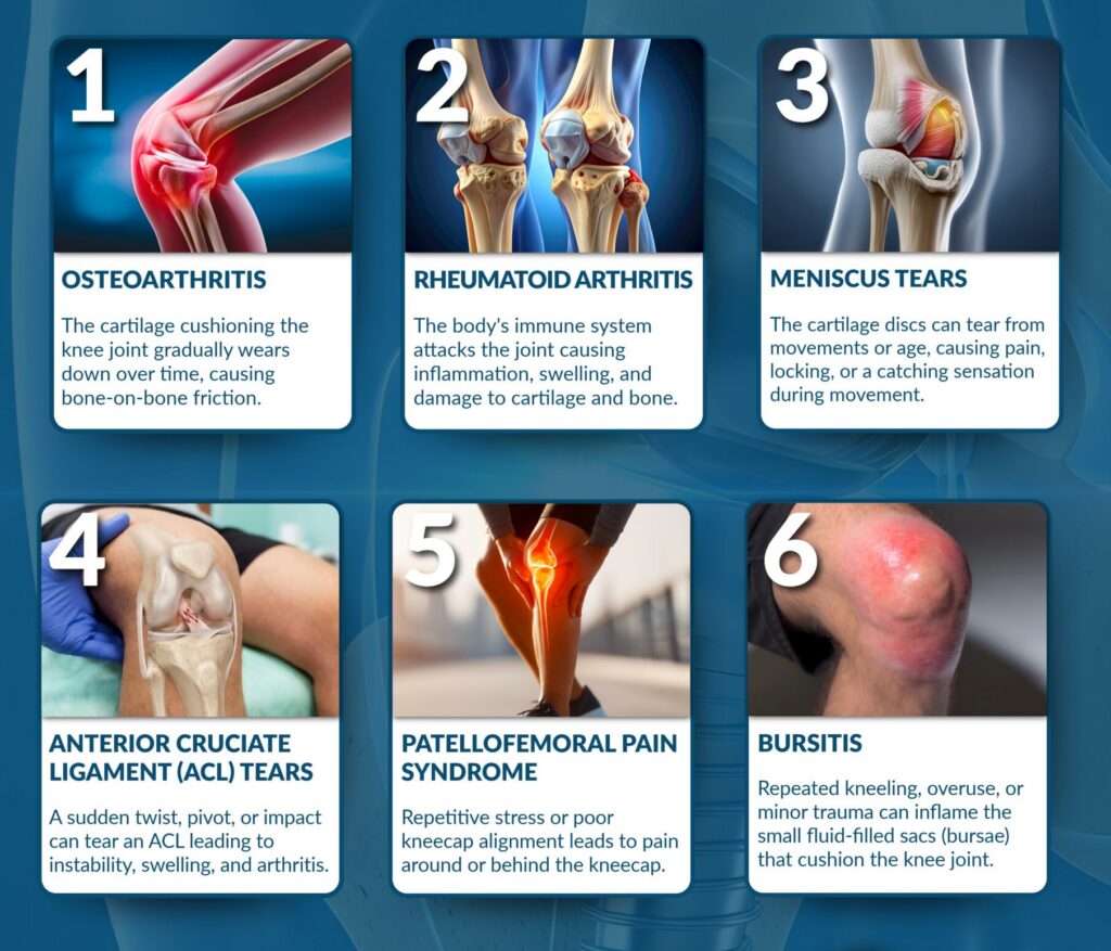 What Are the Most Common Causes of Relentless Knee Pain? | David Stitson, Consultant Orthopaedic Surgeon in Plymouth.